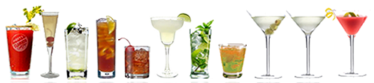 Variety of Cocktails