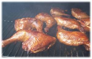 Smoked Chicken Quarters