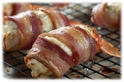 Bacon Wrapped Smoked Shrimp